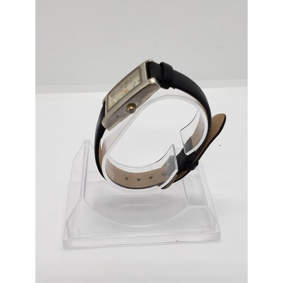 Precision by Gruen men's watch. Square face with gold trim. GP437L, 138, PC21 - Picture 6 of 9